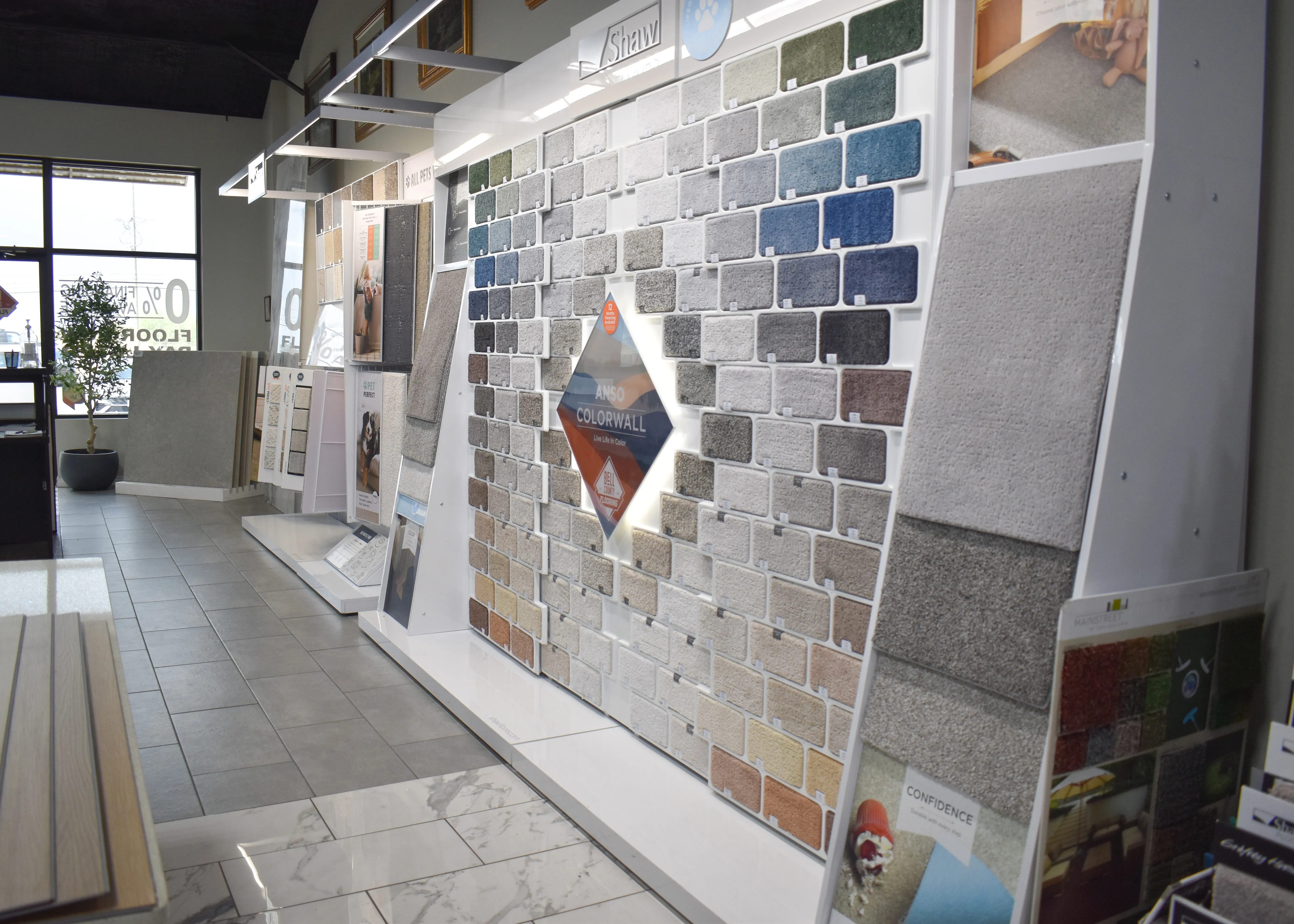 Color wall | Bell County Flooring