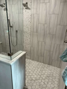 Tile wall | Bell County Flooring